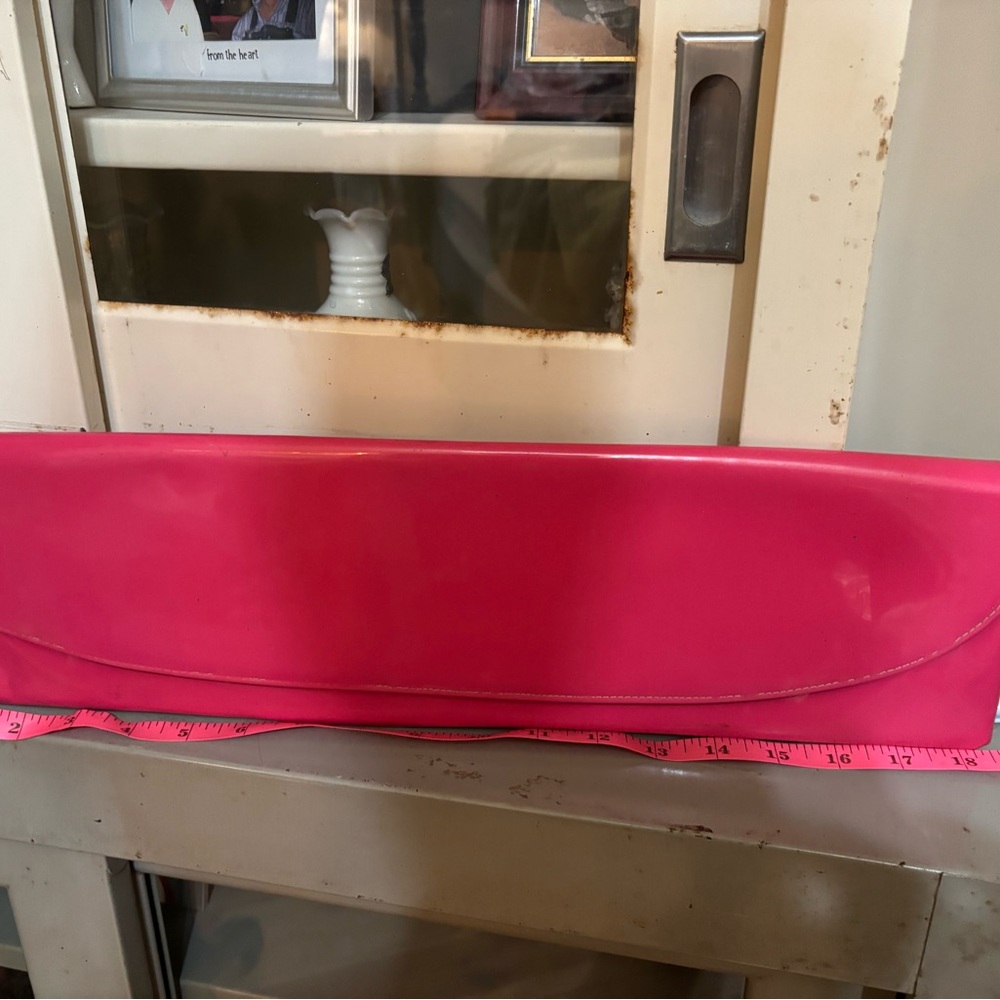 Vibrant Pink Clutch Bag - Picture 2 of 3